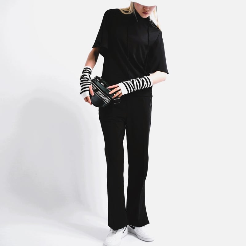 FRONT2LINE ♥ Banda Mite Slit Pants / 追跡付 Maison Neude【 high tension slit-pants 】 | maiso