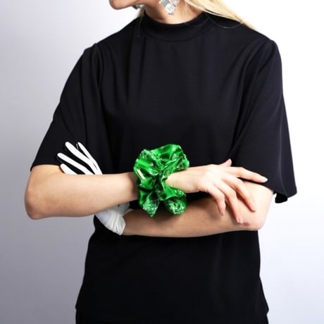 別注：Manipuri×Maison Neude【bandana raffle-scrunchie】