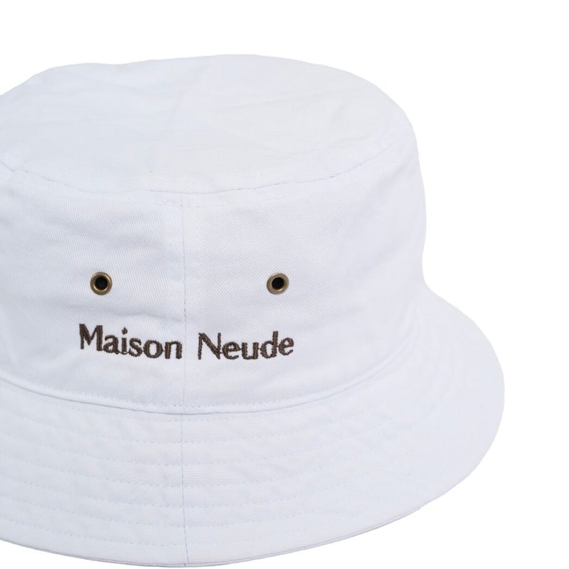 Maison Neude【 bucket hat-white 】 | maison neude