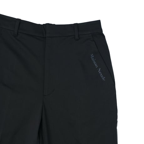 Maison Neude【 high tension slit-pants 】