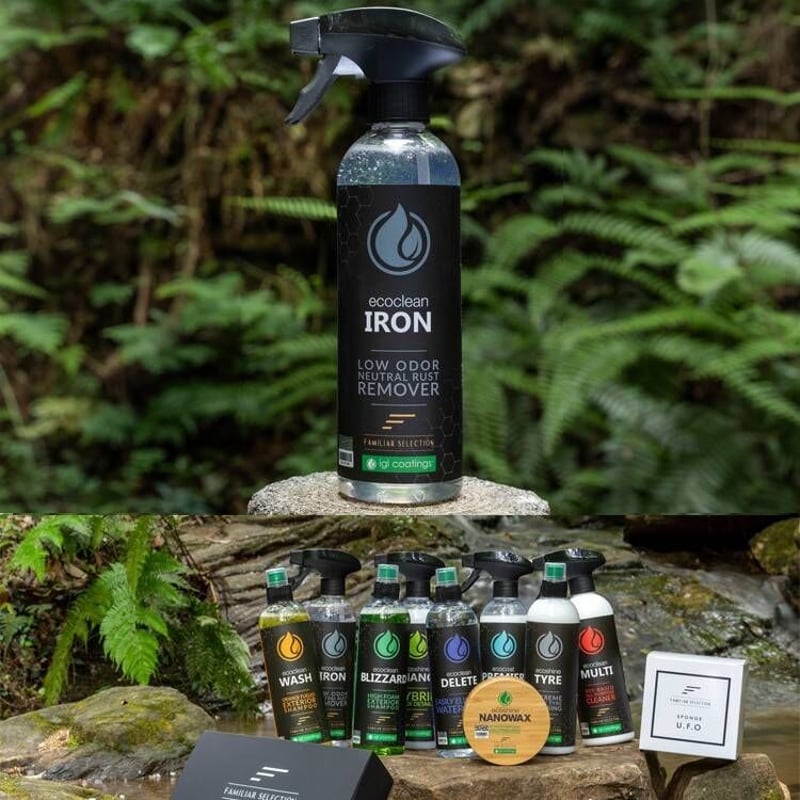 鉄粉除去 ecoclean IRON igl coating JAPAN カープロテクショ