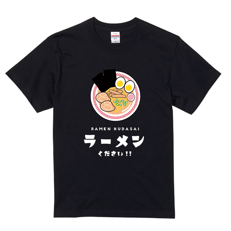 海外の方へのお土産に！】ラーメンTシャツ【黒】 | FUK SPICE