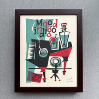 版画＿『Mood indigo』