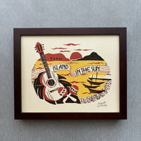 版画＿『ISLAND IN THE SUN』