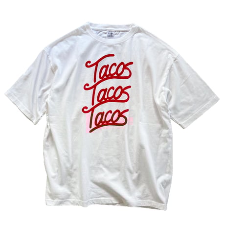 Tacos_Tシャツ [White]