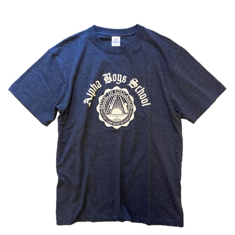 Alpha Boys School_Tシャツ [Dark Navy]