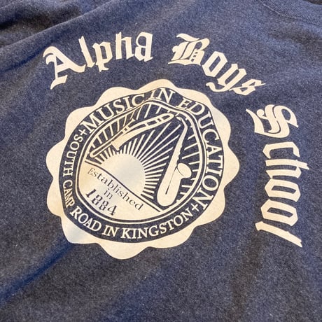Alpha Boys School_Tシャツ [Dark Navy]