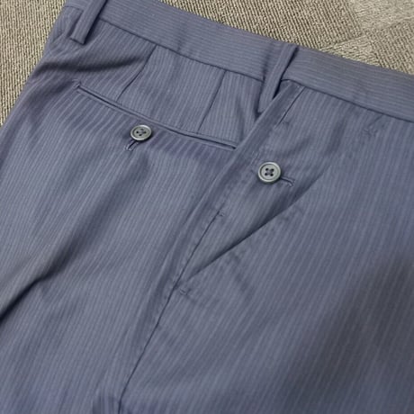 L137｜Paul Smith 2Bネイビーストライプスーツ(L) 定価88,000円 ポールスミス
