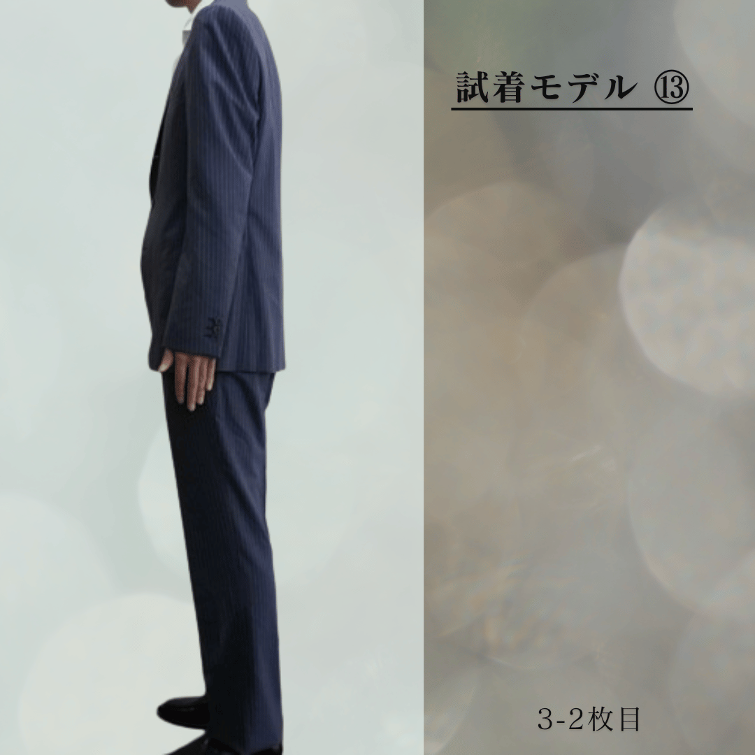 62|TAKEO KIKUCHI 段返り3Bブルーグレーストライプスーツ(XL 62|TAKEO KIKUCHI 段返り3Bブルーグレーストライプスーツ(XL