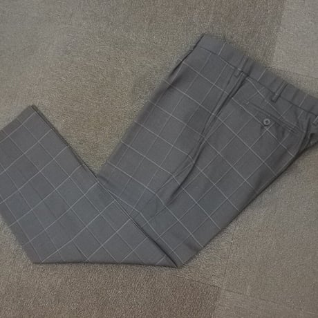 XL186.5｜UNITED ARROWS SOVEREIGN 段返り3Bブラウングレーウインドウペンスーツ(50) 定価152,000円 ユナイテッドアローズ