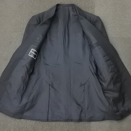 XL176｜International Gallery BEAMS 段返り3Bブラックスーツ(50) 定価116,000円 インターナショナルギャラリービームス