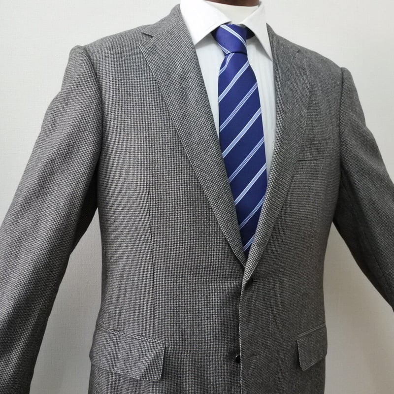 111|UNITED ARROWS GREEN LABEL RELAXING 2Bグレー千鳥チ 111|UNITED ARROWS GREEN LABEL RELAXING 2Bグレー千鳥チ