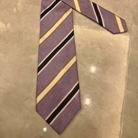 N31｜D'URBAN  薄パープルレジメンタイ