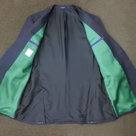 M124｜Paul Smith SOHO 2Bネイビーピンストライプスーツ(M2) 定価132,000円 ポールスミス