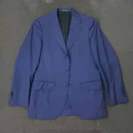 XS1｜UNITED ARROWS GREEN LABEL RELAXING✕REDA 2Bネイビードット柄スーツ(42) ユナイテッドアローズ