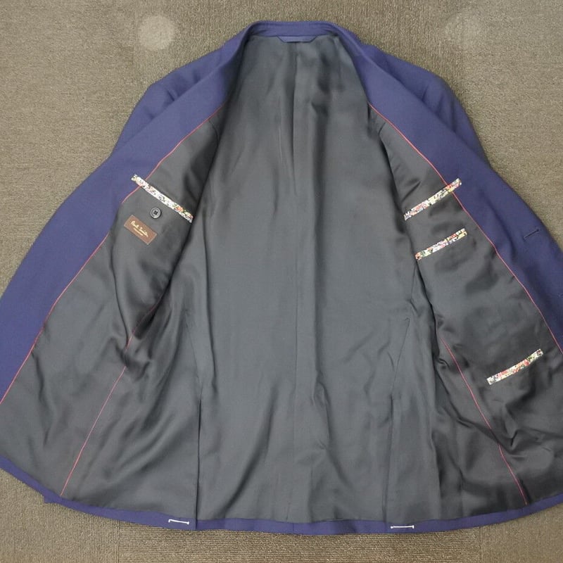 20|Paul Smith Collection 2Bネイビーシャドーチェックスーツ 20|Paul Smith Collection 2Bネイビーシャドーチェックスーツ