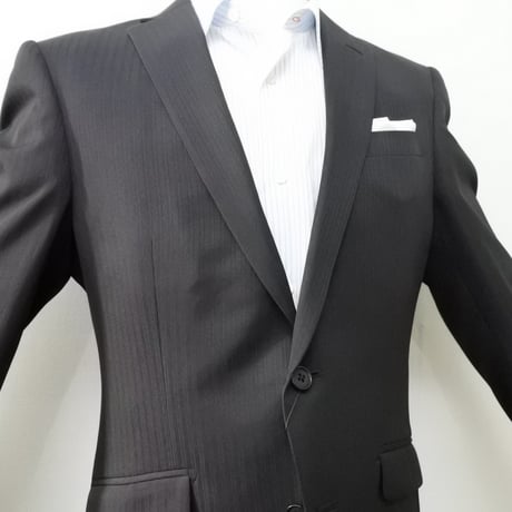 新品タグ付未使用　TETE HOMME シングルスーツ　ストライプ　6/AB6 テットオム｜スーツ/タイ