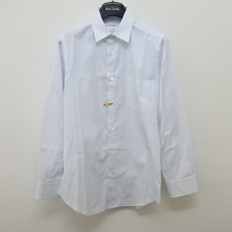 シャツM8｜Paul Smith  さわやかブルーストライプシャツ(M)