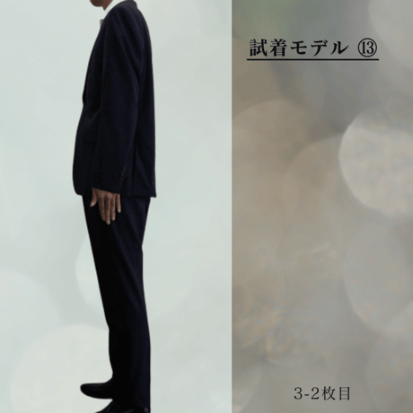 L138｜Paul Smith Collection ２Bネイビーシャドーチェックスーツ(L) 定価135,000円 ポールスミスコレクション