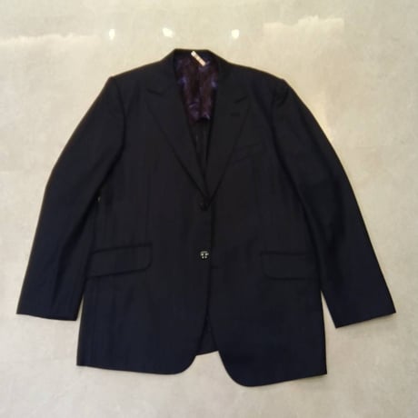 XL196｜ dunhill(ダンヒル) 2Bネイビースーツ 定価188,000円