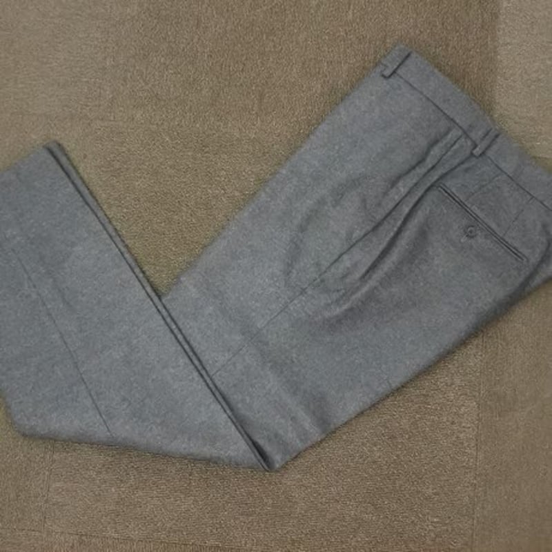 M232｜TOMORROWLAND 2Bダークグレーフランネルスーツ(46) 定価97,200