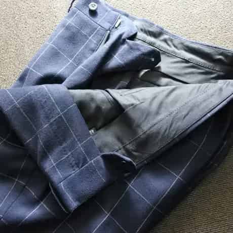 XS4｜International Gallery BEAMS 3Bネイビーウインドウペンスーツ(42) 定価132,000円 インターナショナルギャラリービームス