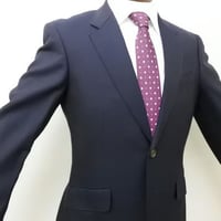 M68｜Paul Smith Collection ２Bネイビードット柄スーツ(M) 定価125,000円 ポールスミスコレクション