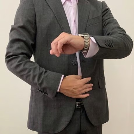 BEAMS HEART / スーツ/44/ウール/GRY 209｜BEAMS HEART 2Bブラウングレードット柄スーツ(44) ビームス