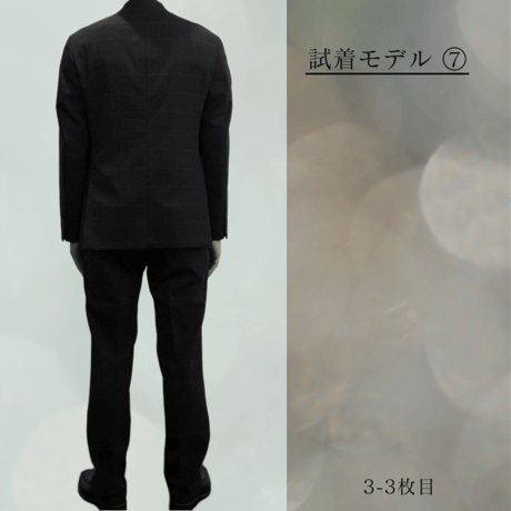 XL186.5｜UNITED ARROWS SOVEREIGN 段返り3Bブラウングレーウインドウペンスーツ(50) 定価152,000円 ユナイテッドアローズ