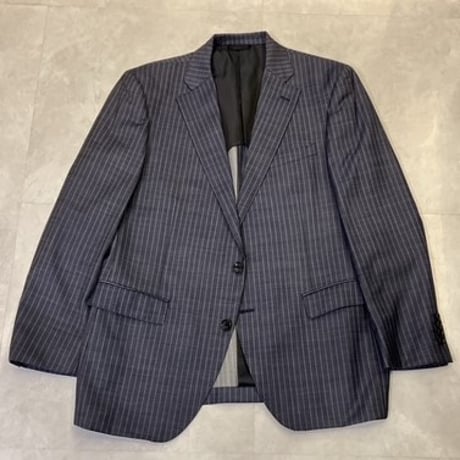 L171.5｜D'URBAN(ダーバン)✕REDA 2Bネイビーグレーストライプスーツ(BB6)定価86,000円