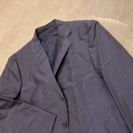 XL184.5｜UNITED ARROWS 段返り3Bブルーネイビースーツ(50) 定価84,700円 ユナイテッドアローズ