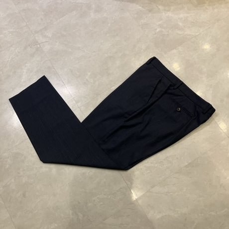 L167｜Paul Smith×Zegna 2Bダークグレーストライプスーツ(L2) 定価101,000円 ポールスミス