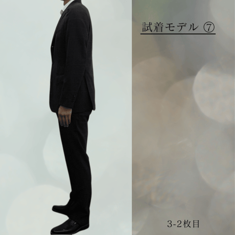 XL186.5｜UNITED ARROWS SOVEREIGN 段返り3Bブラウングレーウインドウペンスーツ(50) 定価152,000円 ユナイテッドアローズ