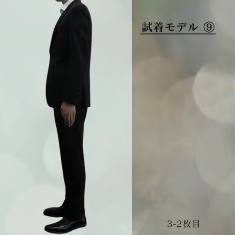M78｜Paul Smith Collection ２Bブラックドット柄スーツ(M) 定価125,000円 ポールスミスコレクション