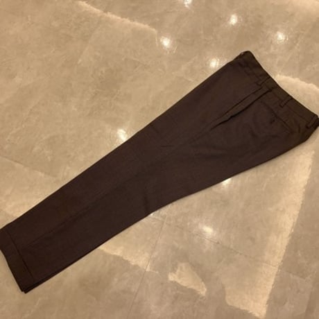 L160｜UNITED ARROWS 段返り3Bブラウングレーマイクロチェックスーツ(48) 定価84,700円 ユナイテッドアローズ