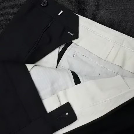 M87｜Paul Smith SOHO 2Bダークブラウンストライプ3ピーススーツ(M) 定価131,000円 ポールスミス