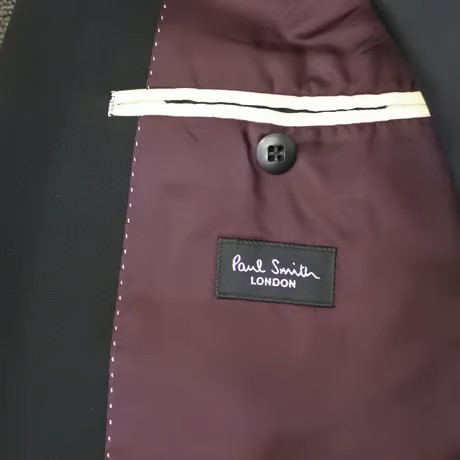 M100｜Paul Smith 2Bブラックスーツ(M) 定価88,000円 ポールスミス
