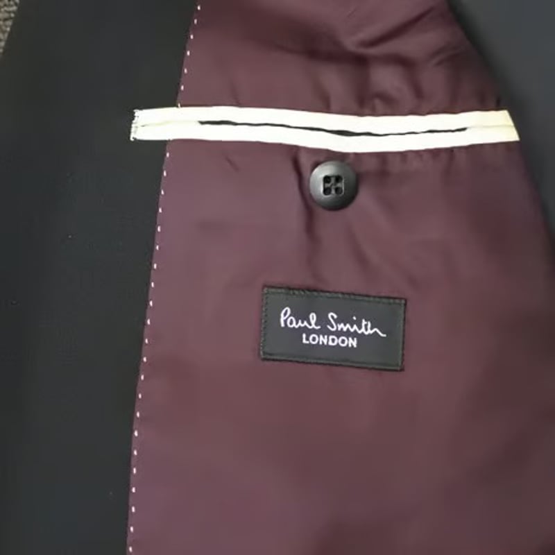 80|Paul Smith 2Bブラックスーツ(M) 定価88,000円 ポールスミス 80|Paul Smith 2Bブラックスーツ(M) 定価88,000円 ポールスミス