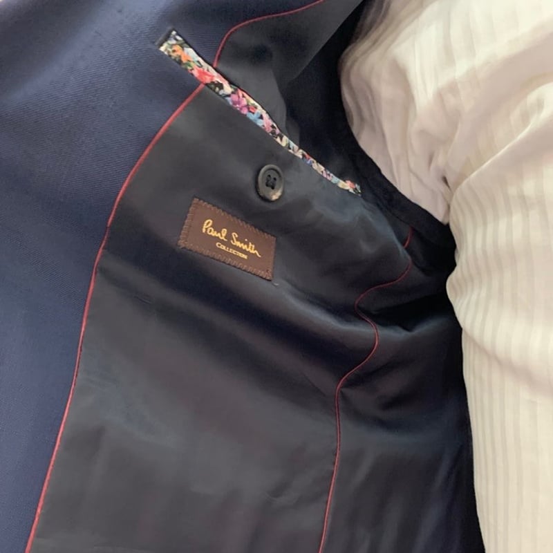 20|Paul Smith Collection 2Bネイビーシャドーチェックスーツ 20|Paul Smith Collection 2Bネイビーシャドーチェックスーツ