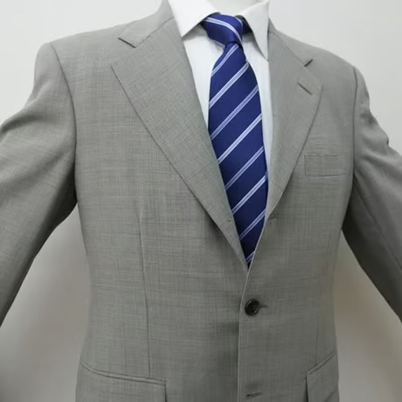 107|BROOKS BROTHERS 段返り3ボタングレーチェックスーツ(37SHT 107|BROOKS BROTHERS 段返り3ボタングレーチェックスーツ(37SHT