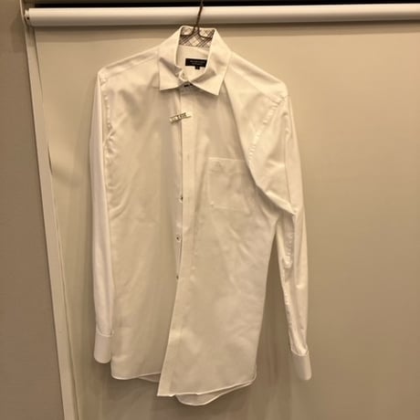 シャツS4｜BURBERRY BLACK LABEL  ホワイト【ホースホワイト】シャツ(38)