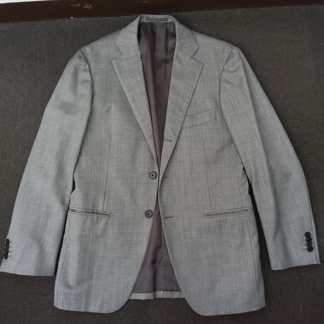 M110｜SHIPS×CERRUTI 3Bブラウングレードット柄スーツ(46) 定価110,000円 シップス