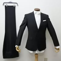 M73｜Paul Smith SOHO×Zegna 2Bネイビーストライプ3ピーススーツ(M)