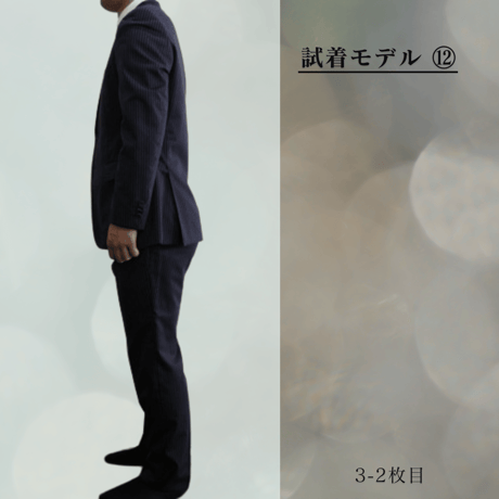L162｜Paul Smith 2Bダークネイビーストライプスーツ(L2) 定価99,000円 ポールスミス