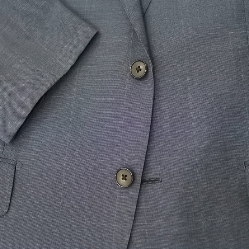 164|THE SUIT COMPANY 2Bネイビーグレーチェックスーツ(170cm 164|THE SUIT COMPANY 2Bネイビーグレーチェックスーツ(170cm