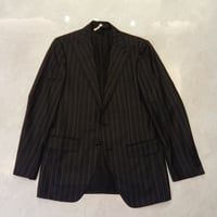 XL175｜D'URBAN( ダーバン) 2Bダークグレーストライプスーツ(Y7)