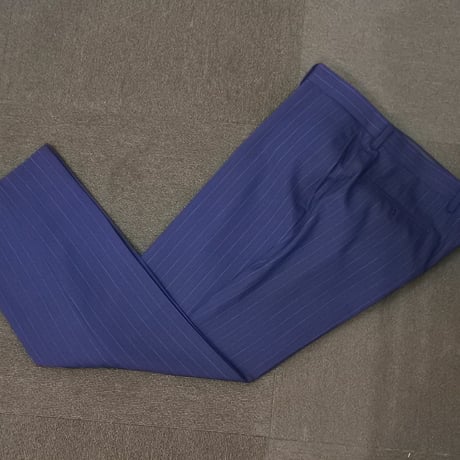 XL188｜D'URBAN( ダーバン) 2Bネイビーストライプスーツ(AB7)