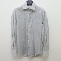 シャツM10｜Paul Smith  ネイビーストライプシャツ(M)