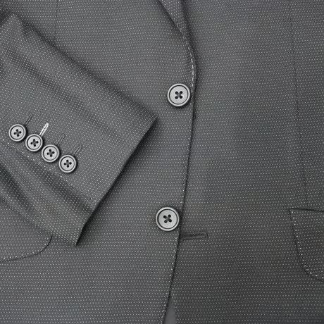 M78｜Paul Smith Collection ２Bブラックドット柄スーツ(M) 定価125,000円 ポールスミスコレクション
