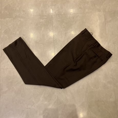 M81｜Paul Smith SOHO×Zegna 2Bダークブラウンストライプスーツ(M) 定価132,000円 ポールスミス